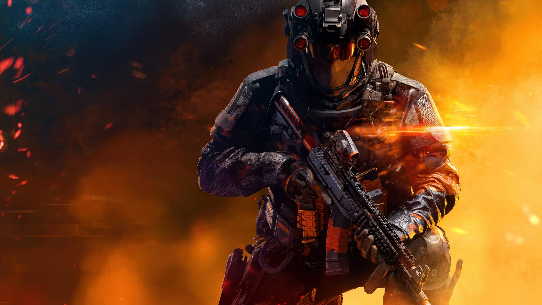 Discovery splash banner for Battlefield 2043 Discord server