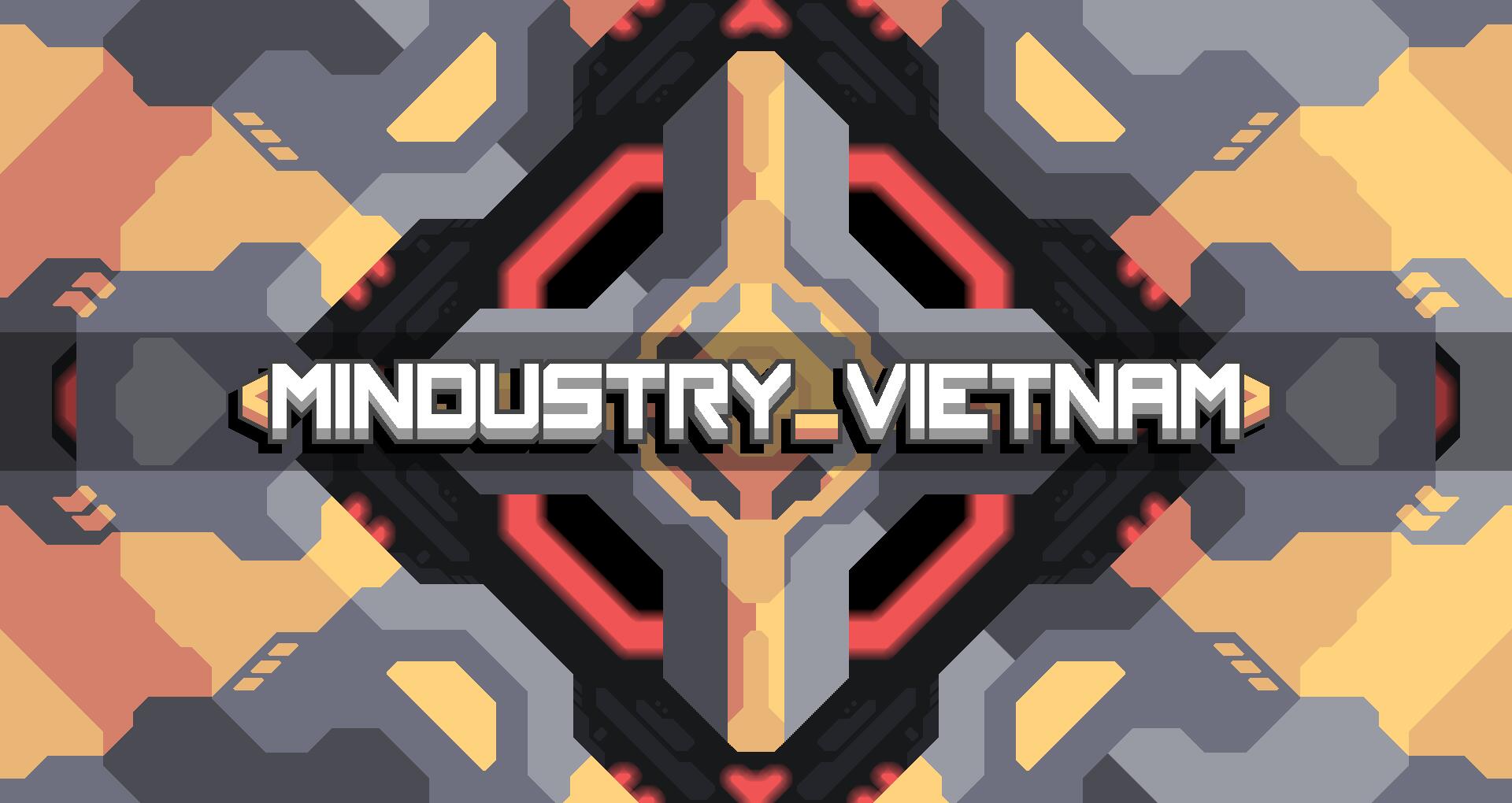 Discovery splash banner for Mindustry Việt Nam (VIE) Discord server