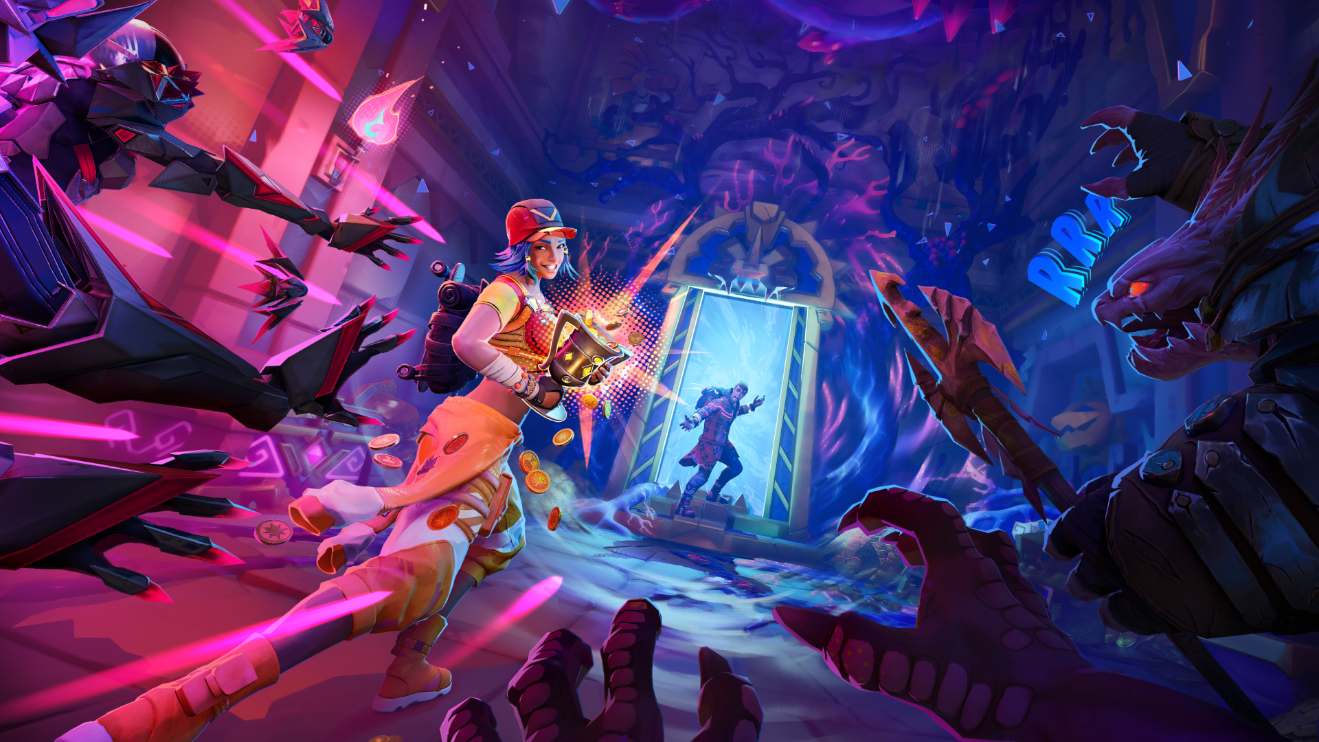 Discovery splash banner for HAWKED Discord server