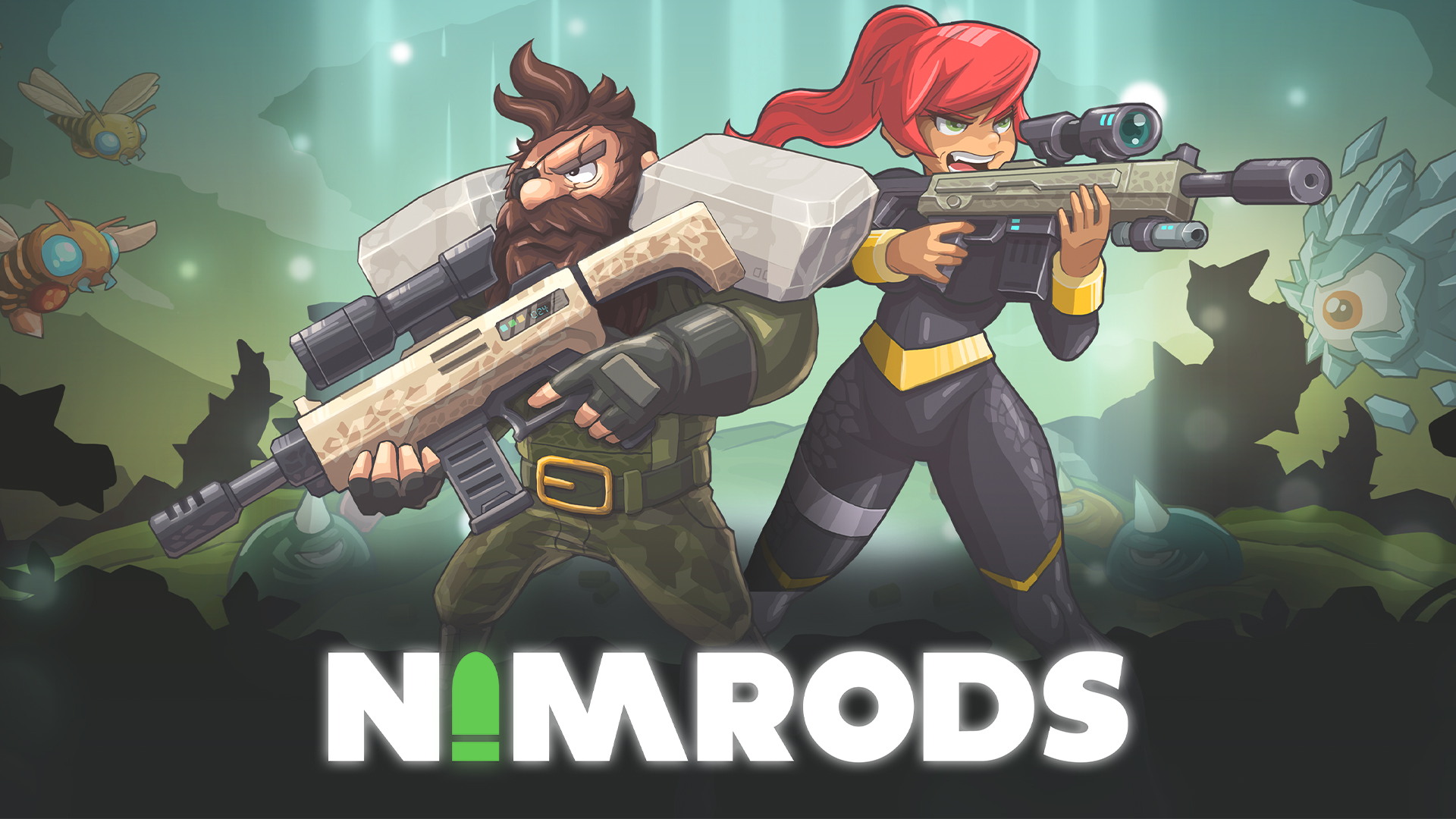 Discovery splash banner for NIMRODS Discord server