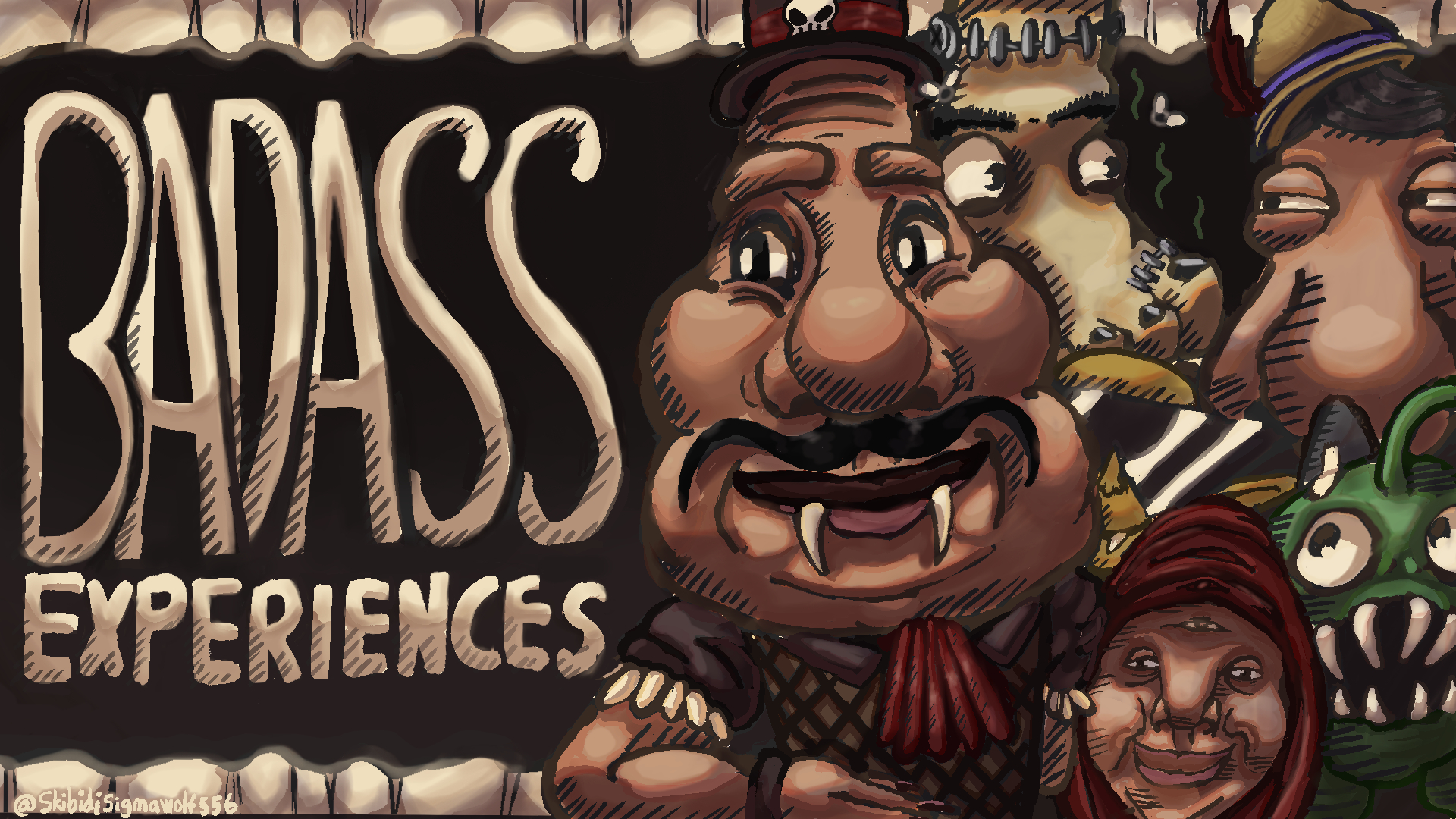 Discovery splash banner for Badass Experiences Discord server