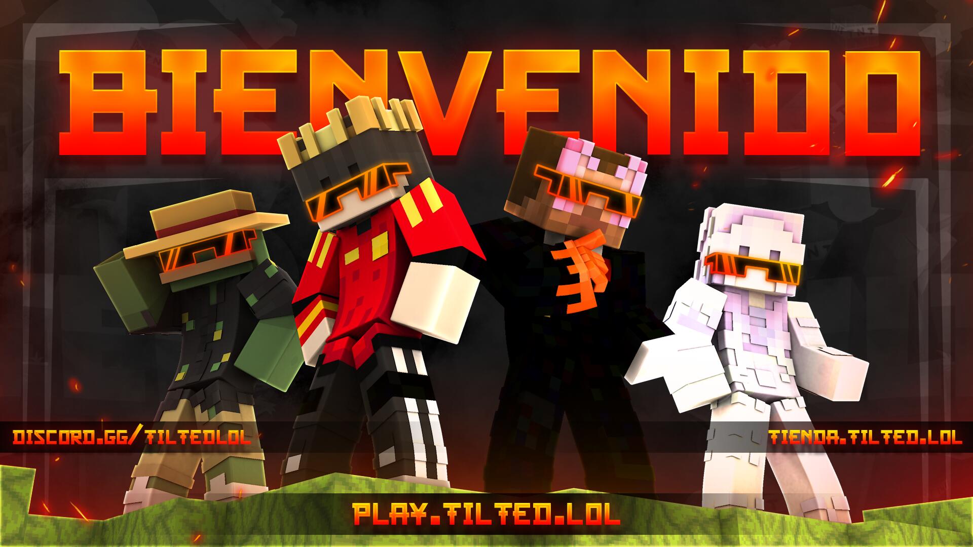 Discovery splash banner for Tilted Network | play.tilted.lol Discord server