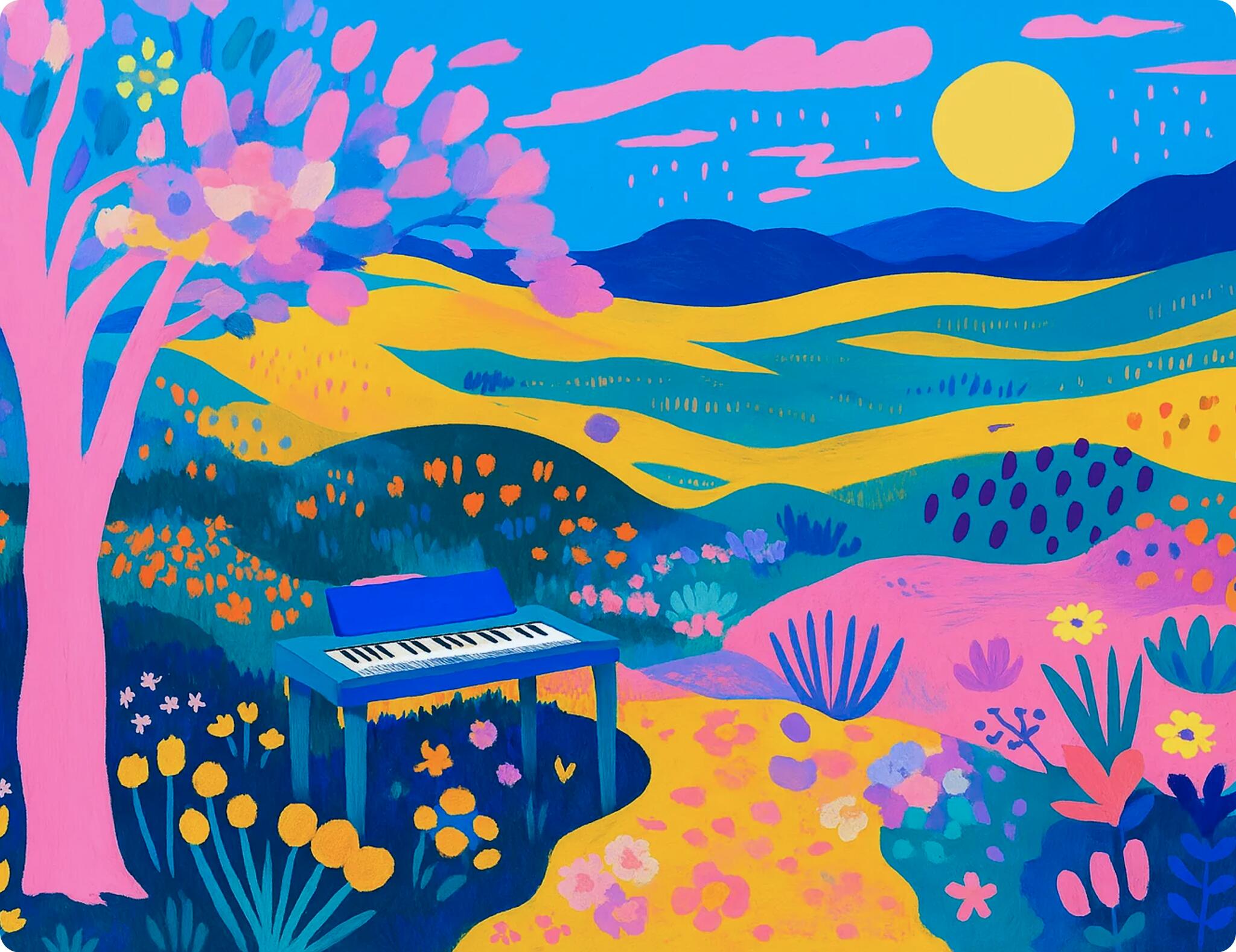 Discovery splash banner for Google Flow Music Discord server
