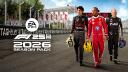 Discovery splash banner for F1 2026 Community HUB Discord server