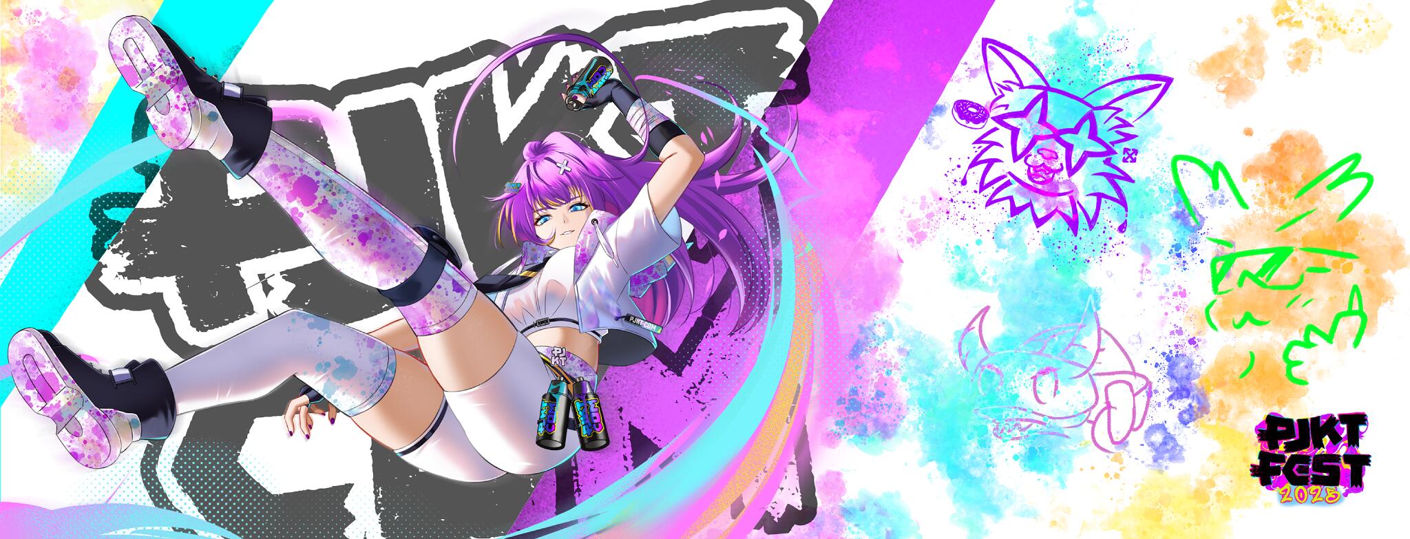 Discovery splash banner for Projekt: Community Discord server