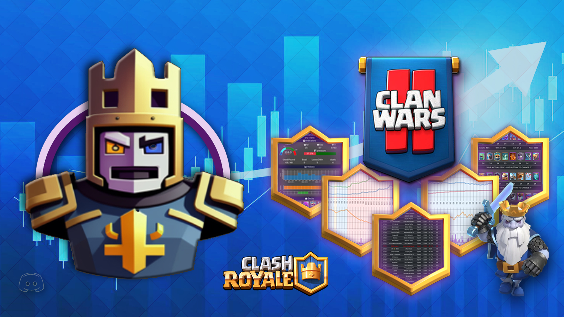 Discovery splash banner for CR Tracker - PRO Discord server