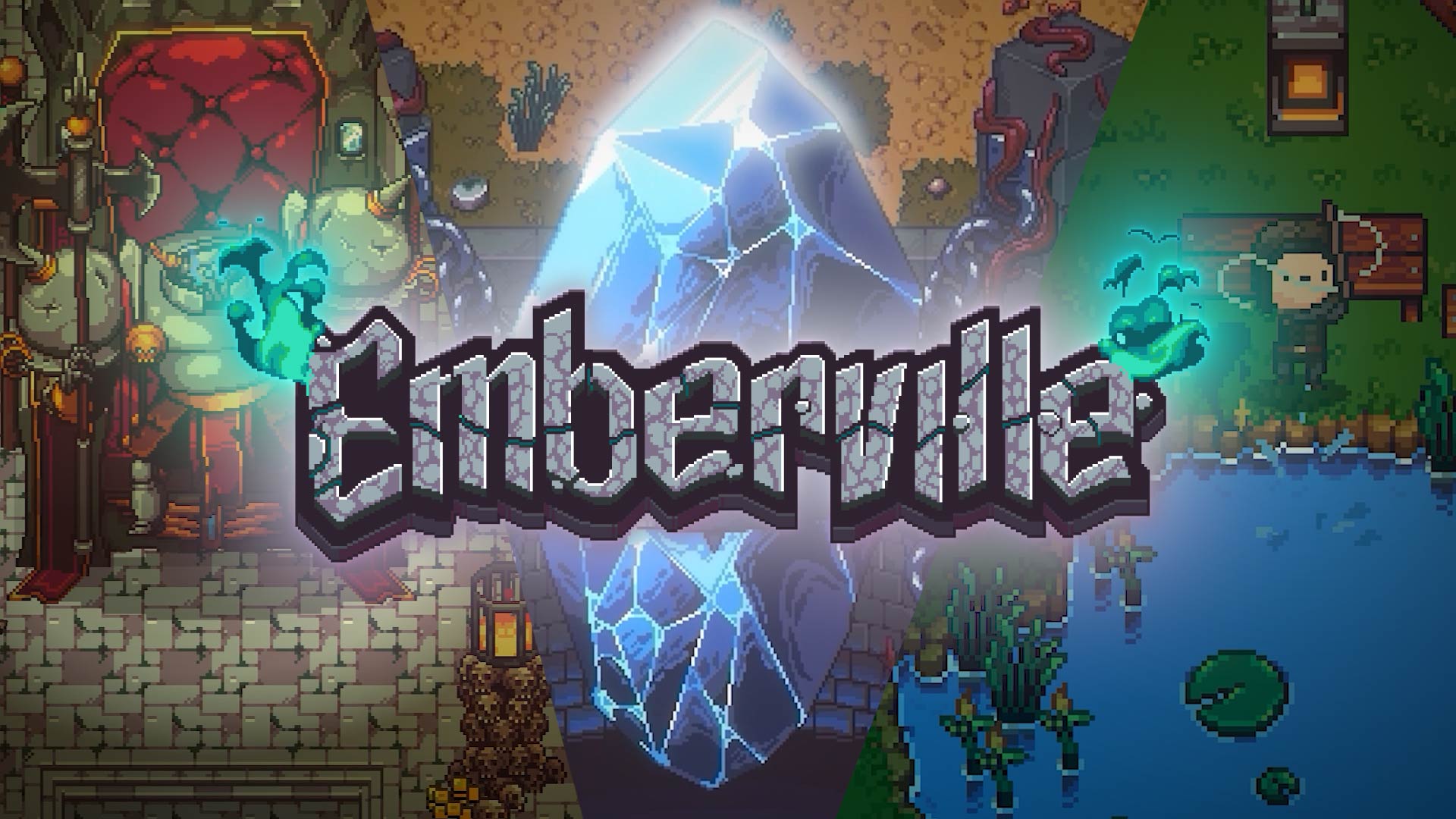 Discovery splash banner for Emberville Discord server