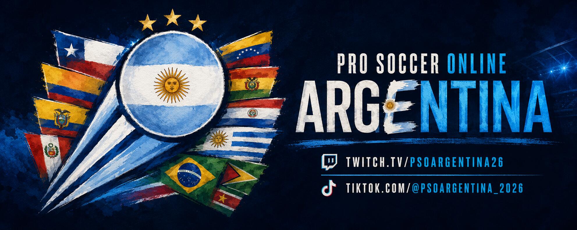 Discovery splash banner for PSO ARGENTINA | TEMPORADA 4 Discord server
