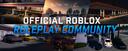 Discovery splash banner for Official Roblox Roleplay Community Discord server
