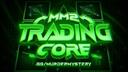Discovery splash banner for MM2 Trading Core Discord server