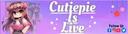 Discovery splash banner for Cutiepie Is Live Discord server