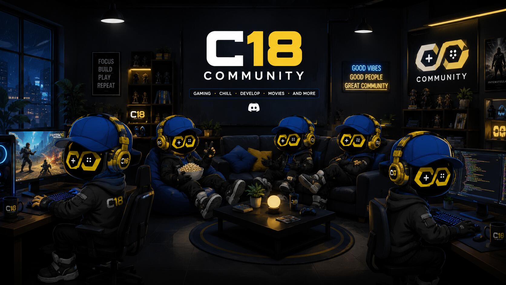 Discovery splash banner for ๐Cโโ เฒ Community๐๐ Discord server