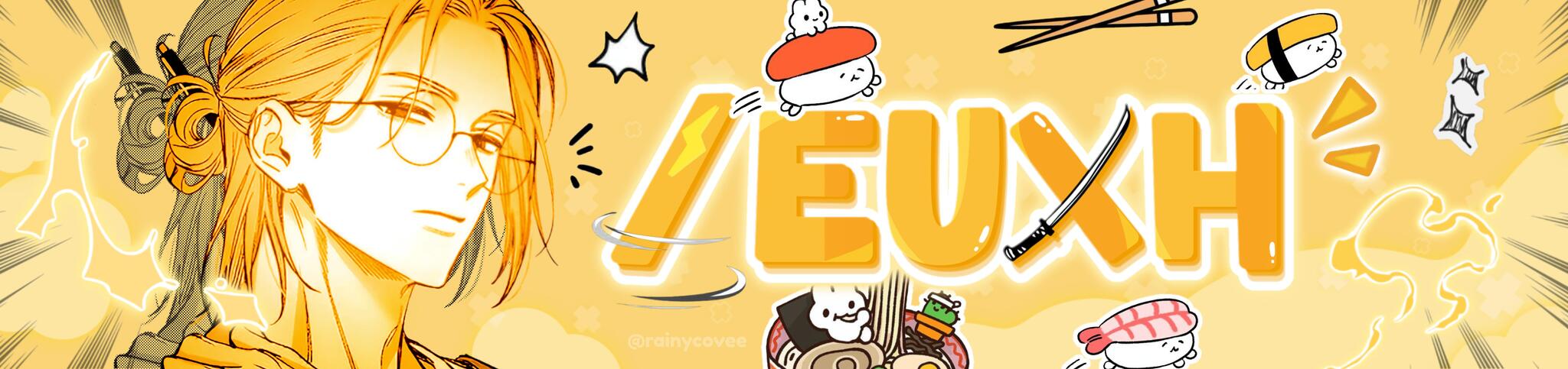 Discovery splash banner for ใญ ; /euxh #syfm tag Discord server