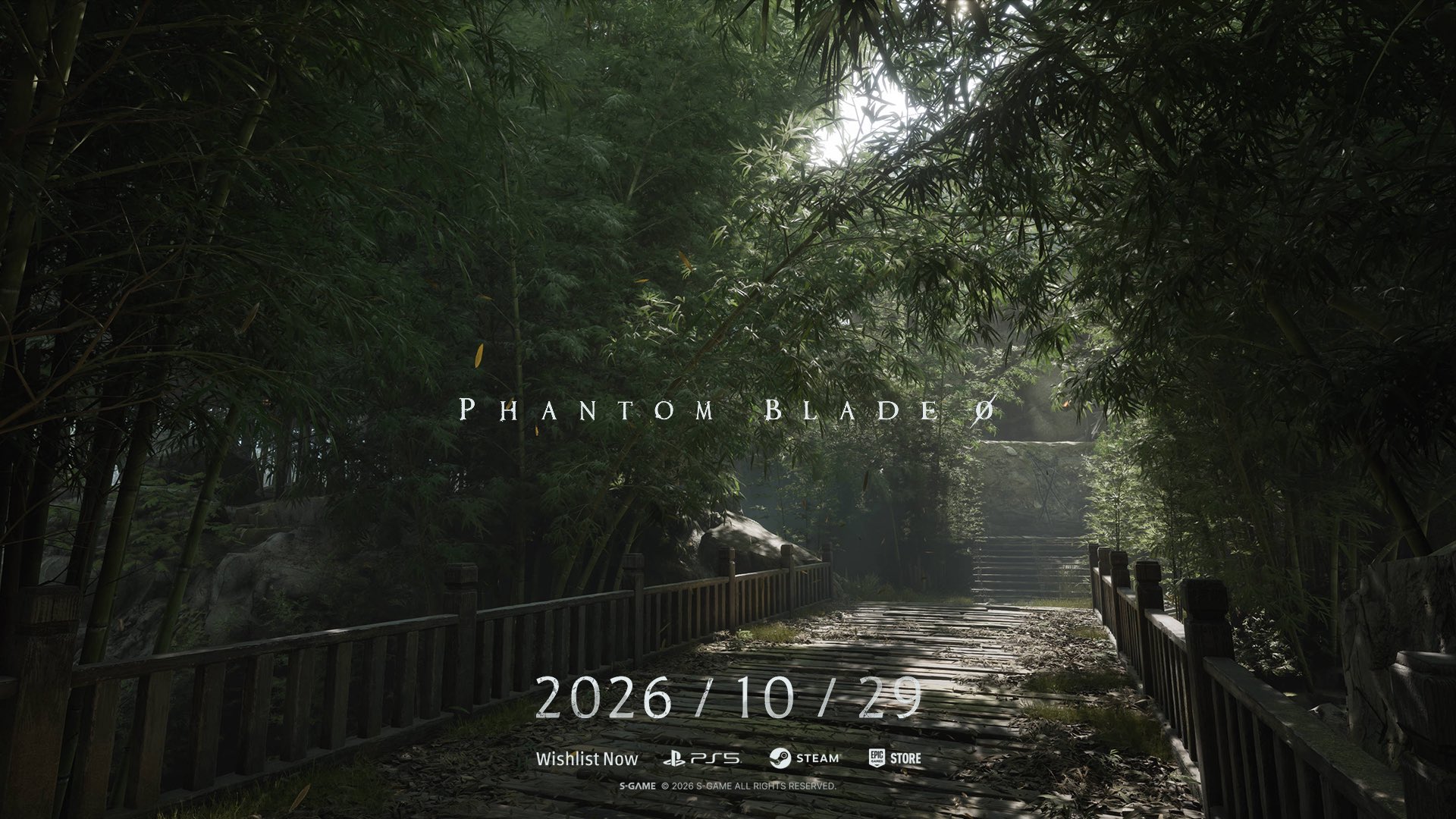 Discovery splash banner for Phantom Blade Zero Discord server