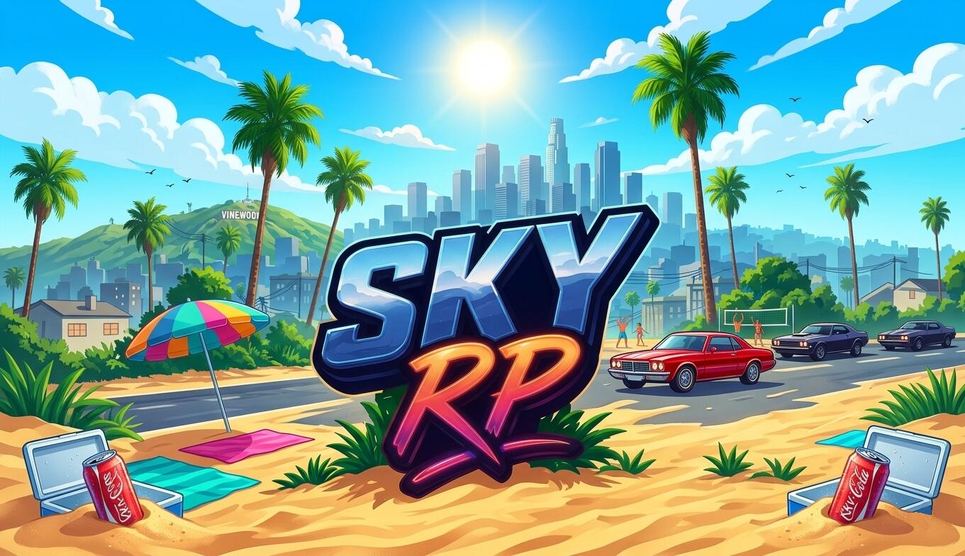 Discovery splash banner for ☁ Sky RP ☁ Discord server