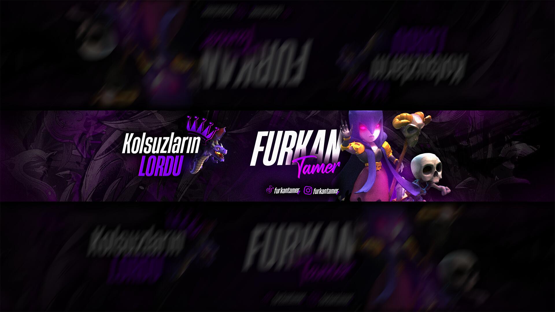 Discovery splash banner for Furkan Tamer Discord server