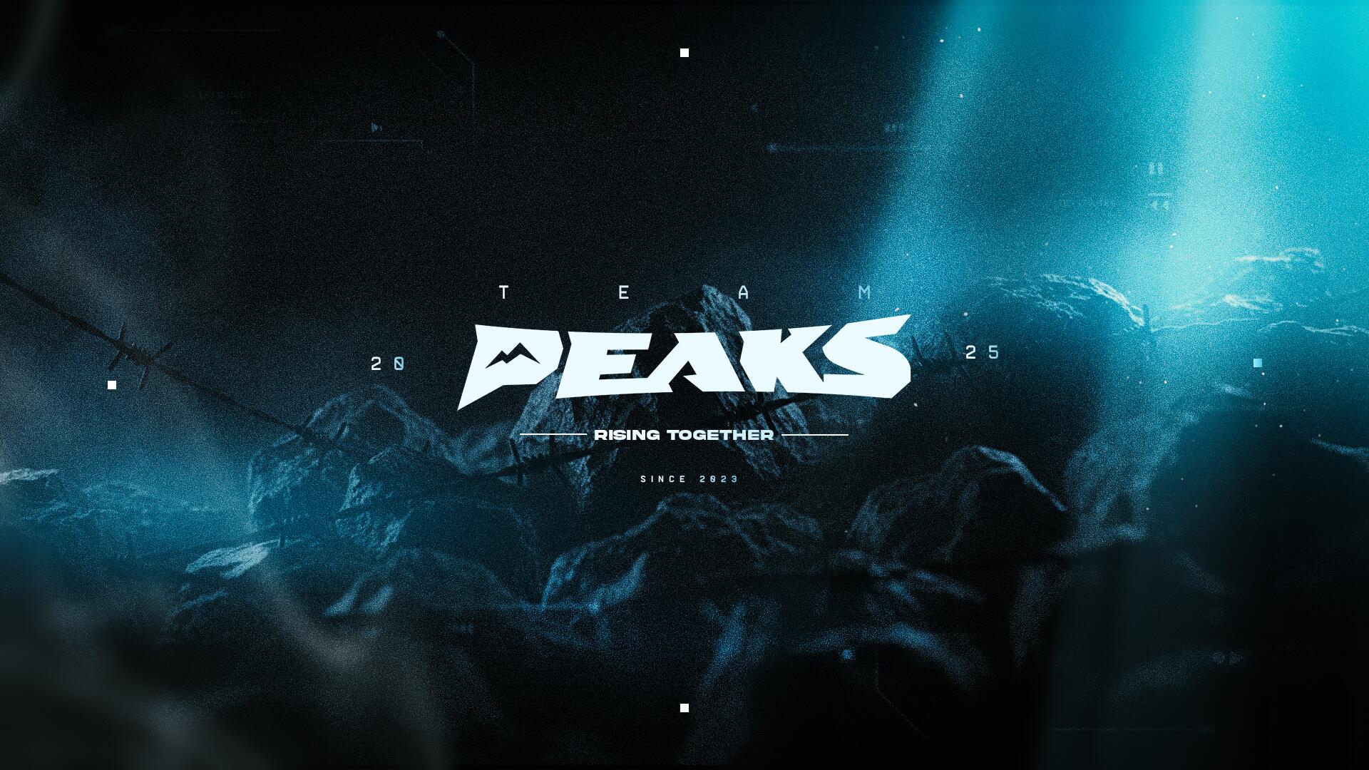 Discovery splash banner for Peaks Discord server