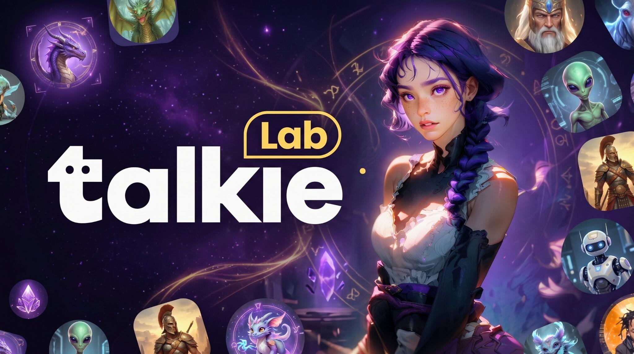 Discovery splash banner for Talkie Discord server
