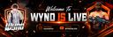 Discovery splash banner for WYNO IS LIVE Discord server