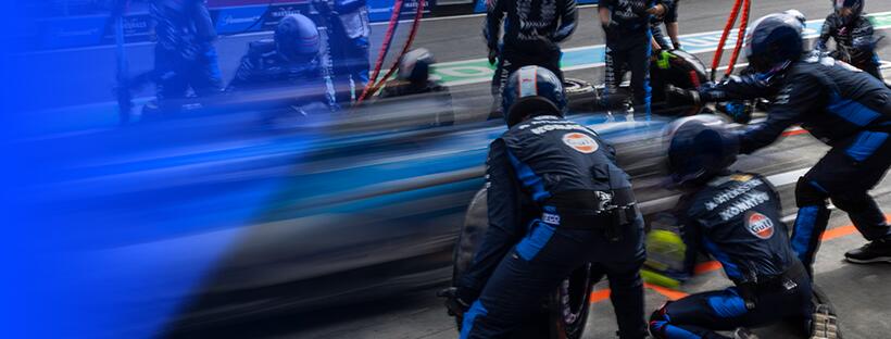 Discovery splash banner for Williams F1 Discord server