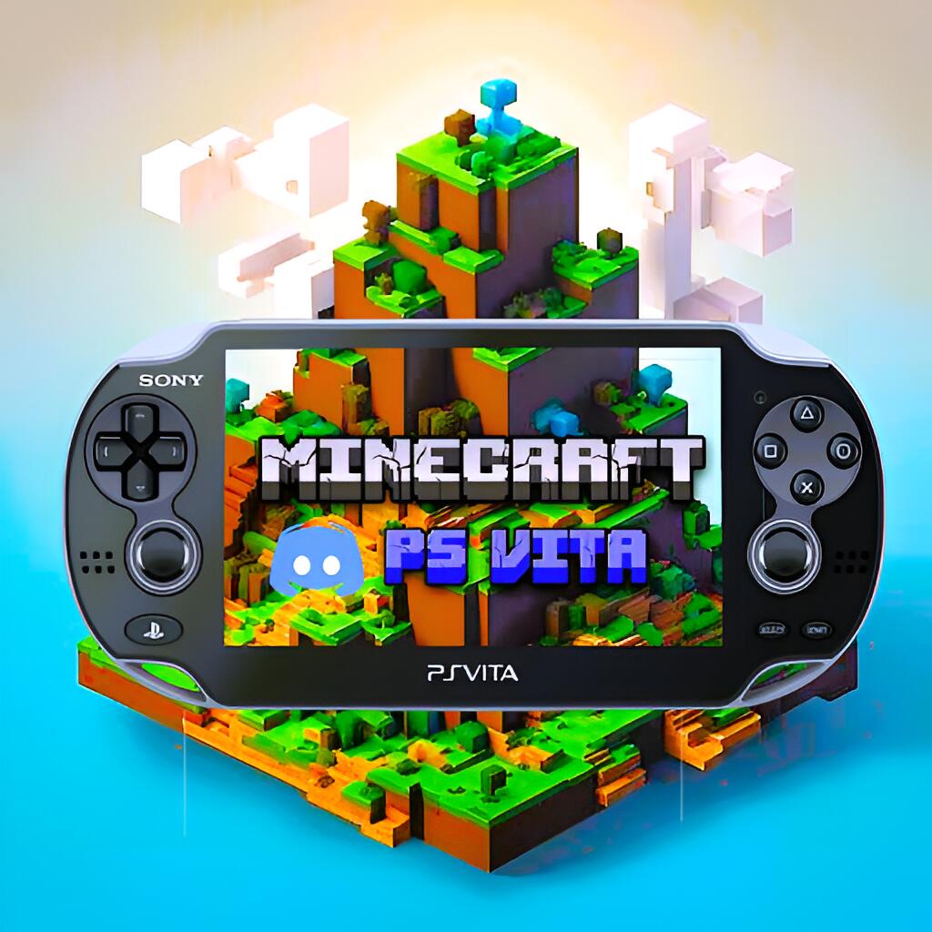 Discovery splash banner for Minecraft PS Vita Discord Discord server
