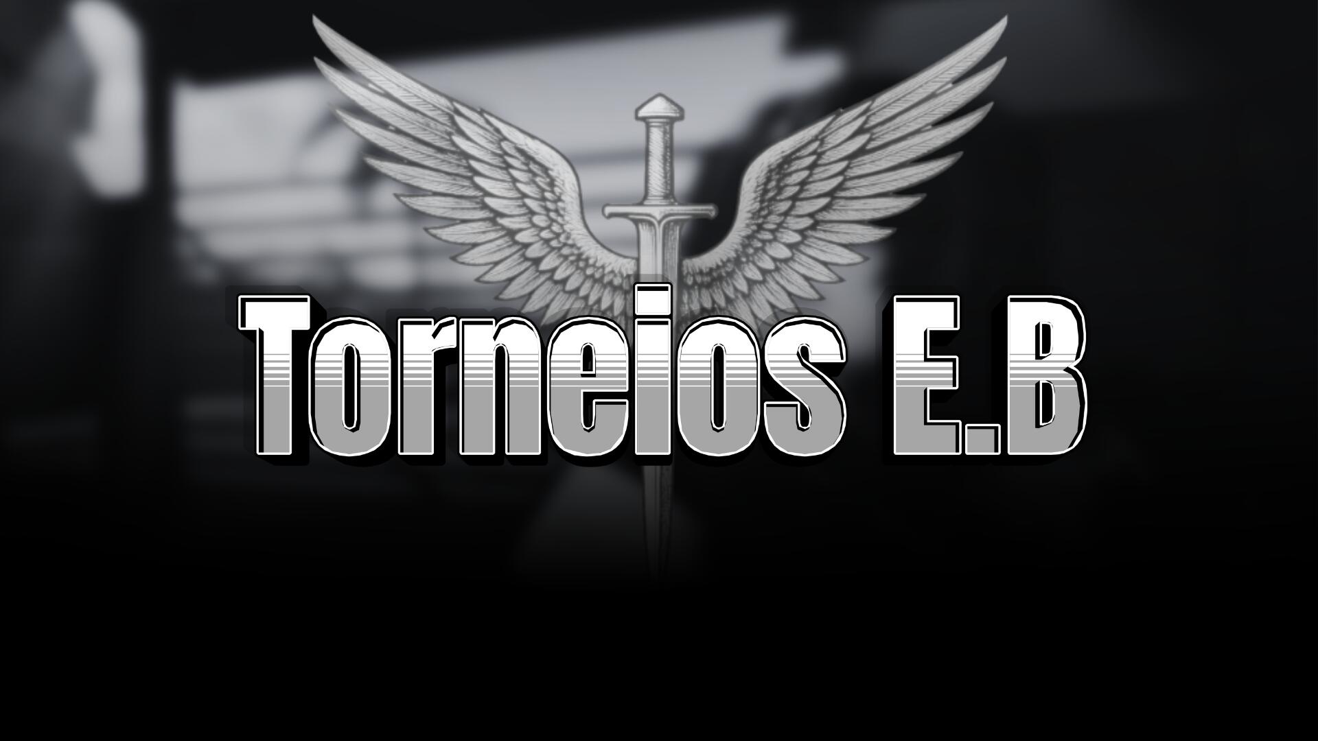 Discovery splash banner for Torneios E.B Discord server