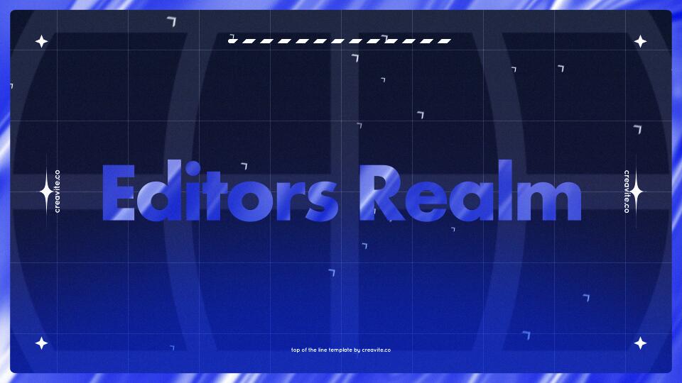 Discovery splash banner for Editors Realm Discord server