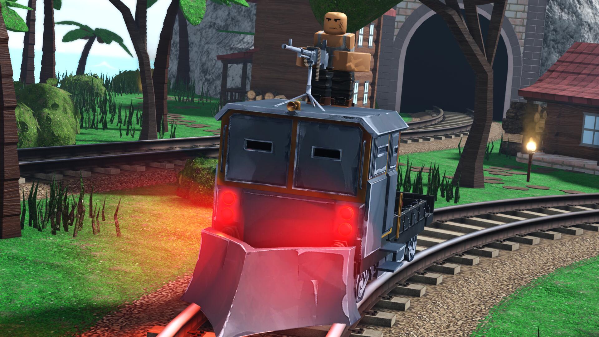 Discovery splash banner for Iron Rail Defense Discord server