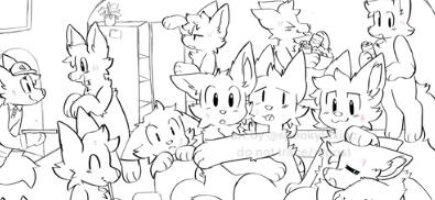 Discovery splash banner for Comfy Space! Discord server