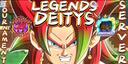 Discovery splash banner for 𝐓𝐡𝐞 𝐋𝐞𝐠𝐞𝐧𝐝𝐬 𝐃𝐞𝐢𝐭𝐲’𝐬 Discord server