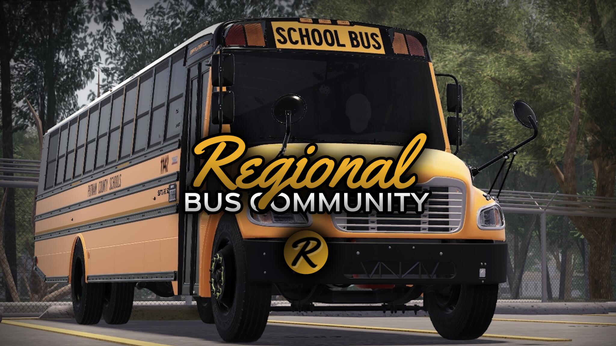 Discovery splash banner for Regional Bus Community Discord server