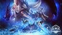 Discovery splash banner for Monster Hunter Gathering Hall Discord server