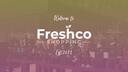 Discovery splash banner for Freshco Shopping. Discord server