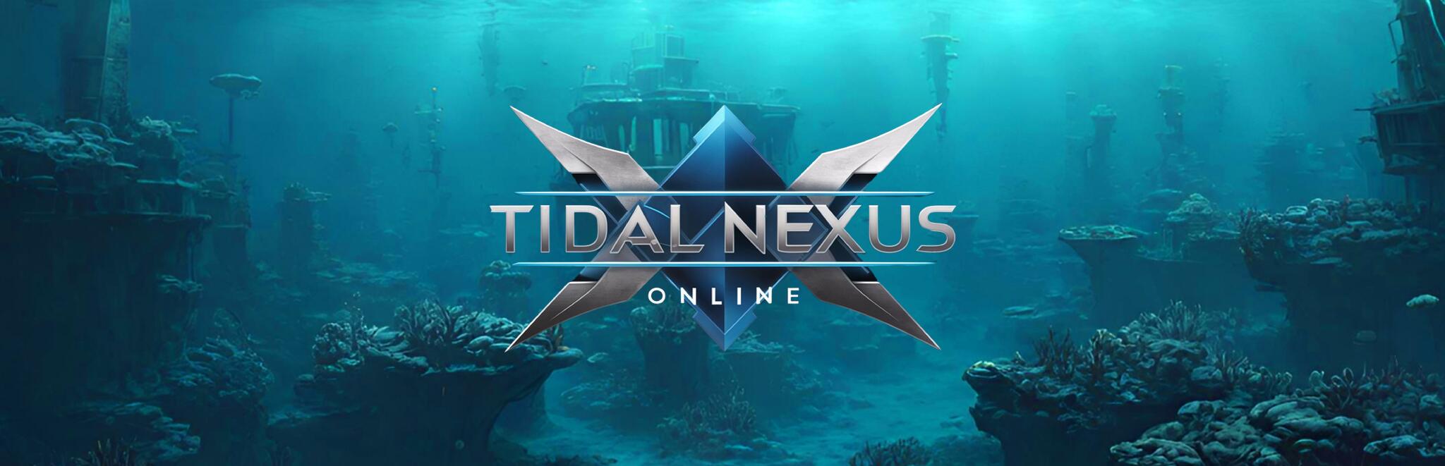 Discovery splash banner for Tidal Nexus Online Discord server