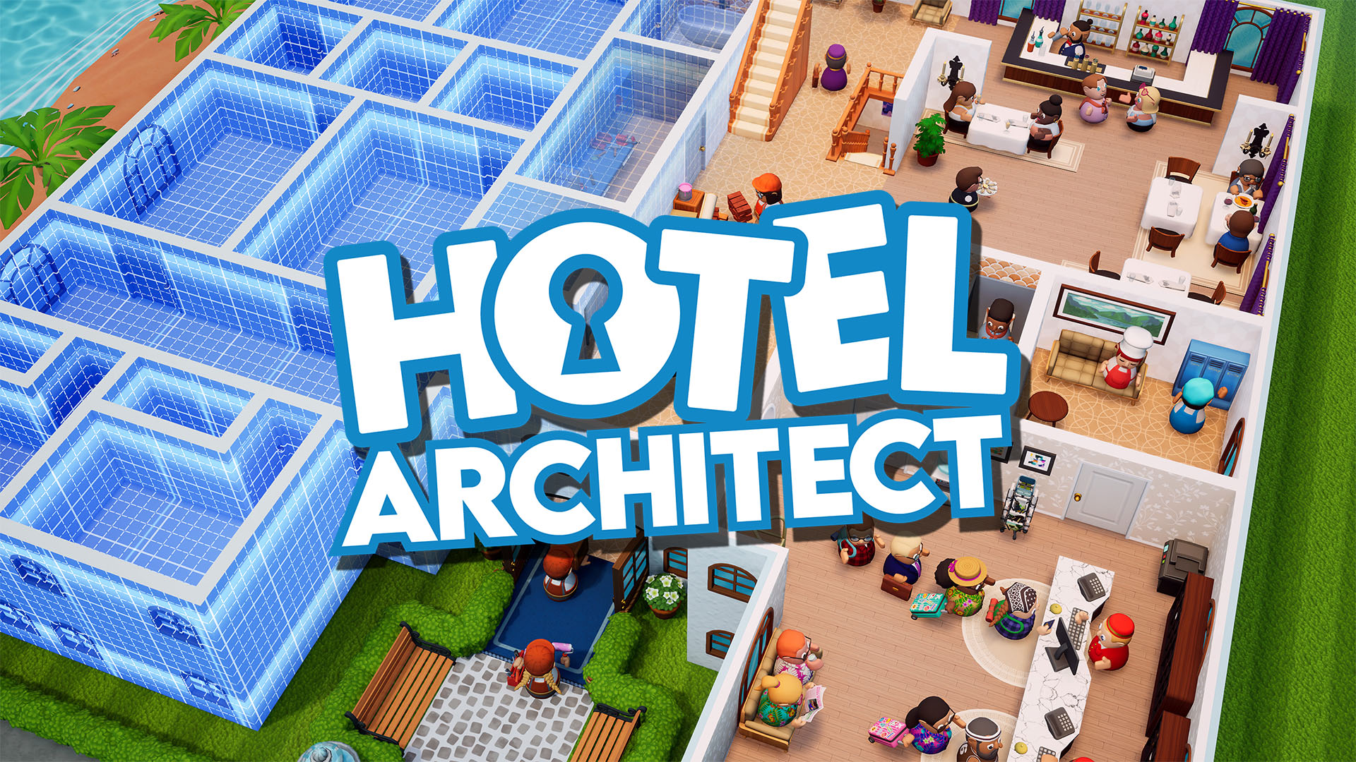 Discovery splash banner for HOTEL ARCHITECT Discord server
