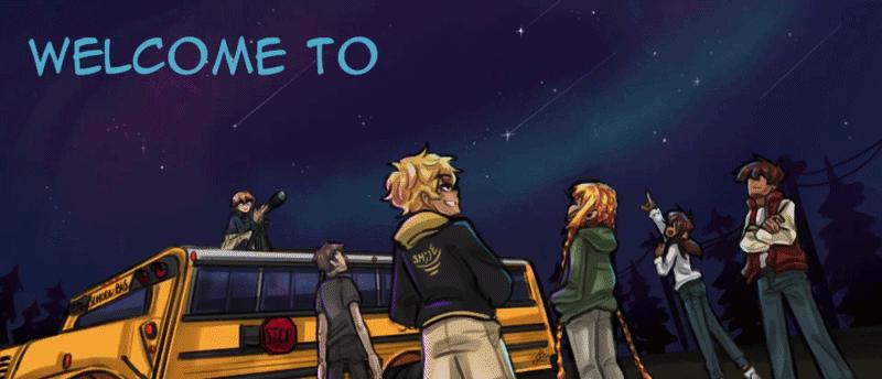 Discovery splash banner for School Bus Graveyard Discord server