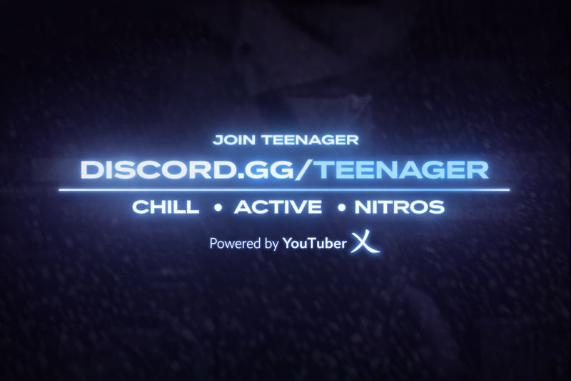 Discovery splash banner for Teenager Discord server