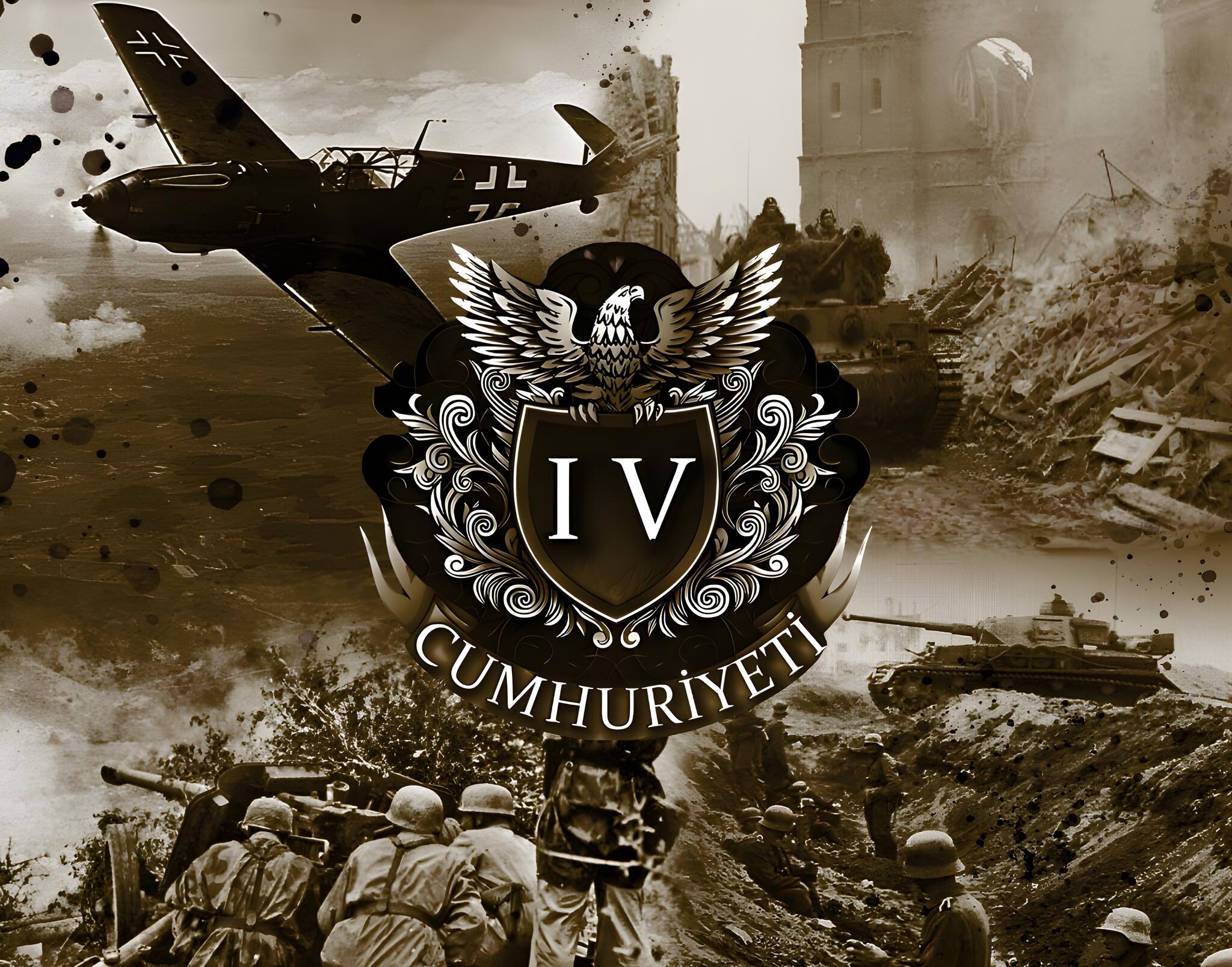 Discovery splash banner for Hoi4 Cumhuriyeti Discord server