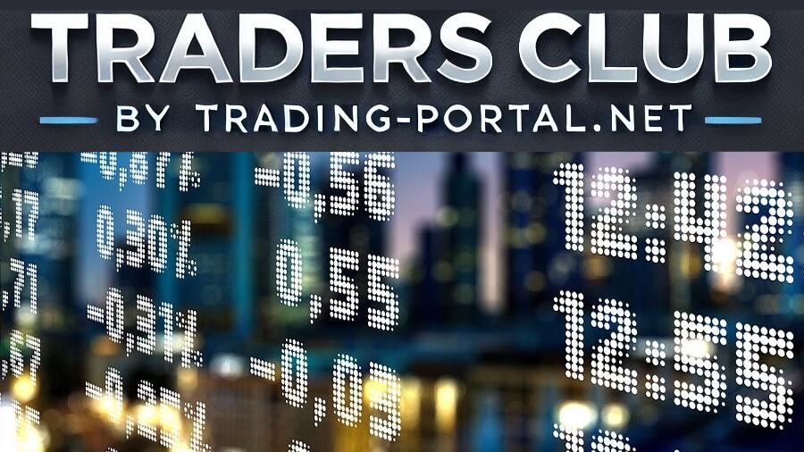 Discovery splash banner for Traders Club Discord server