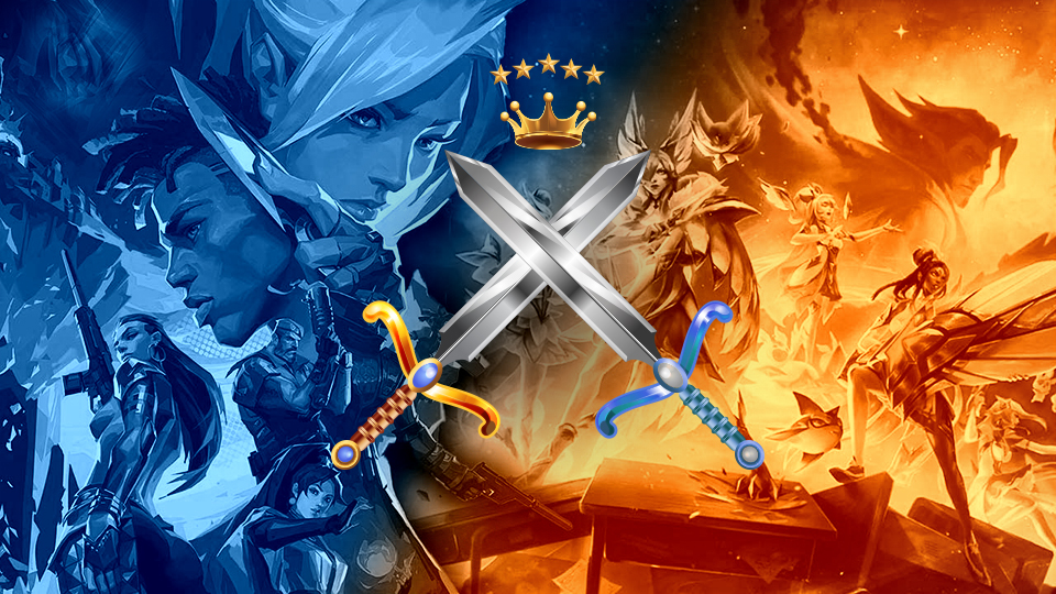 Discovery splash banner for InHouses League & Valorant Community Discord server