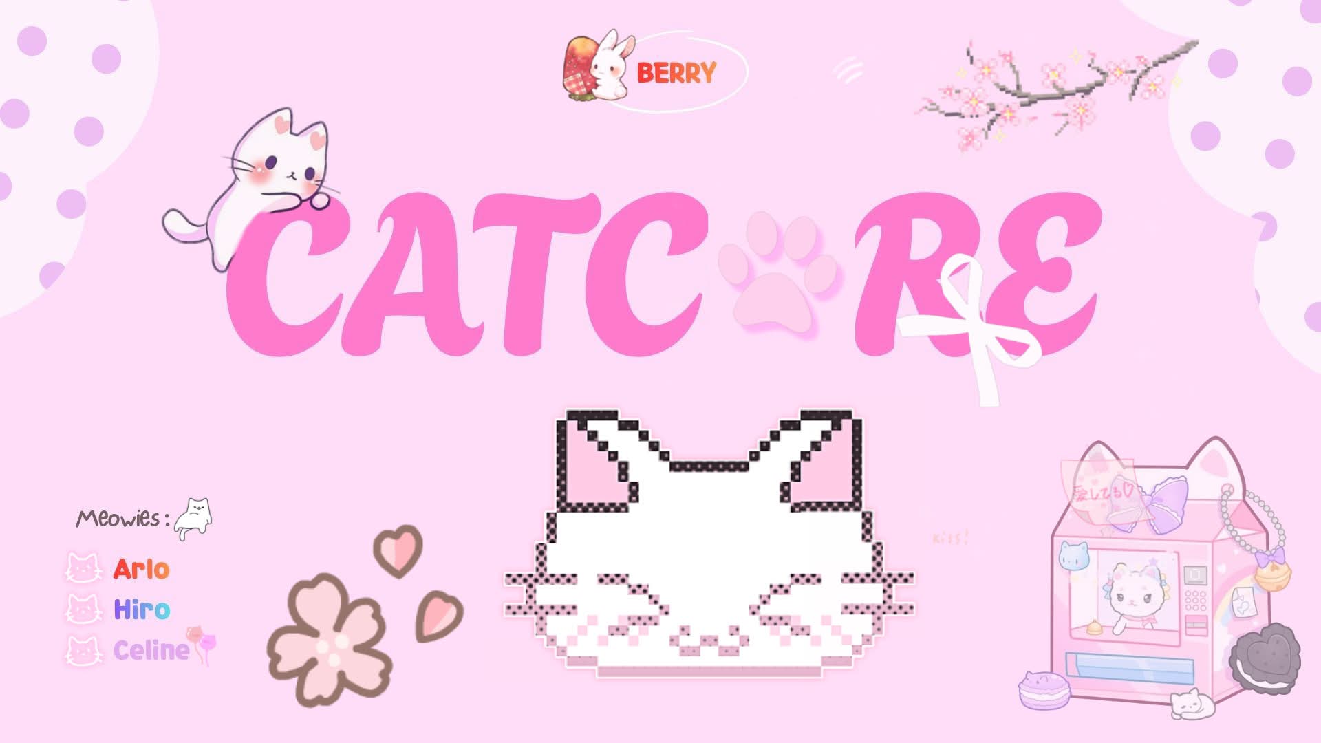 Discovery splash banner for ₍ˆ. .ˆ₎⟆ catcore ♡ 𓂃 guild tags . emotes . giveaways . social Discord server