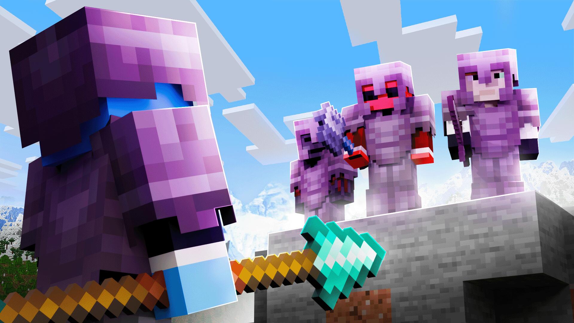 Discovery splash banner for Bagel SMP Discord server