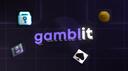 Discovery splash banner for Gamblit Community Discord server