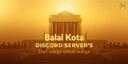 Discovery splash banner for BALAI KOTA Discord server