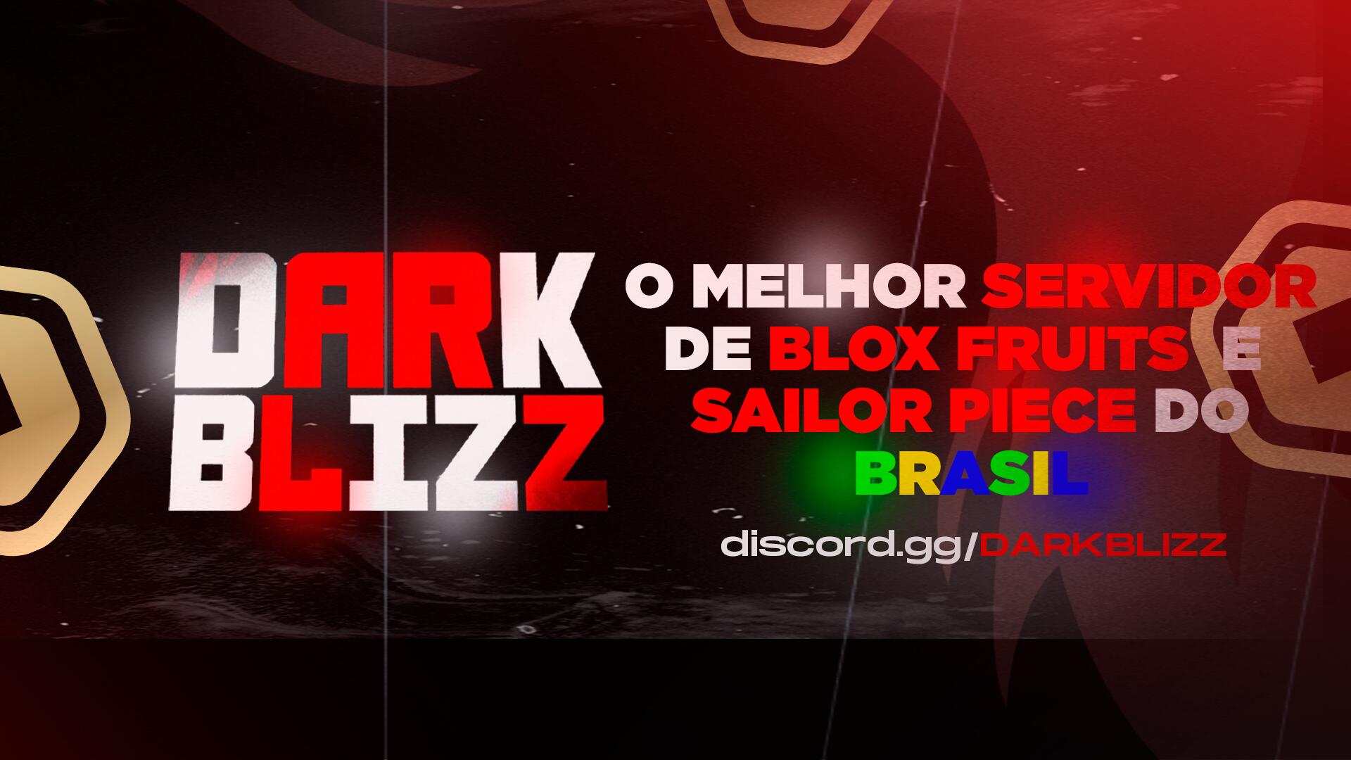 Discovery splash banner for Blox Fruits Brasil | Dark Blizz #5k Discord server