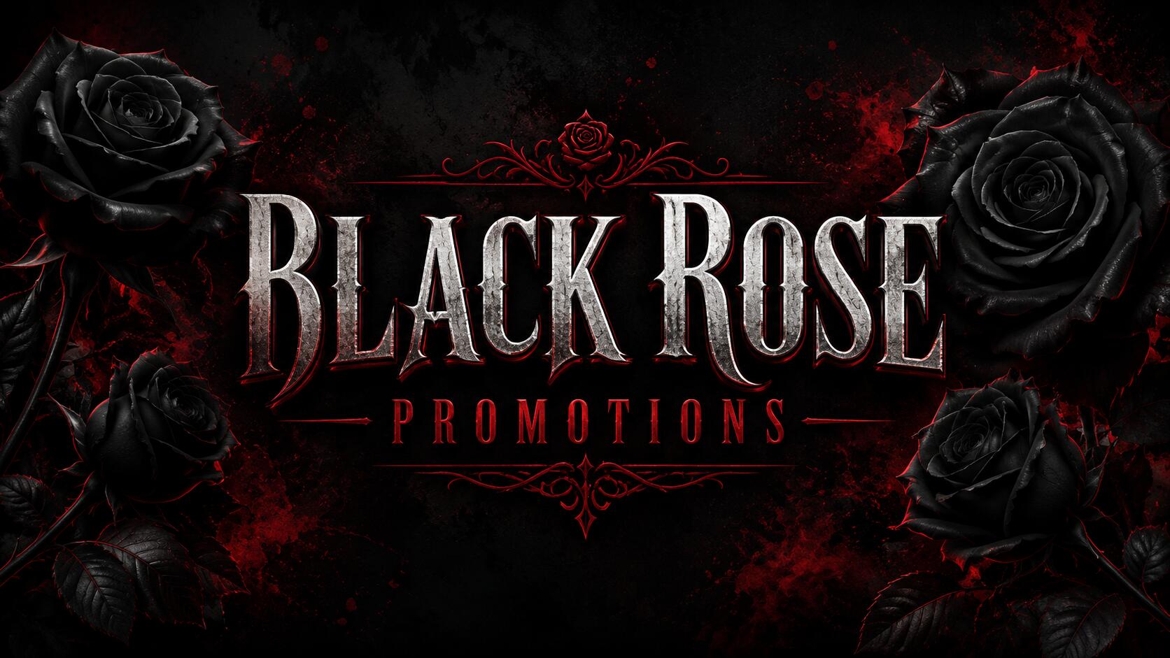 Discovery splash banner for Black Rose Promotions | Advertise・Growth・Social Media Discord server