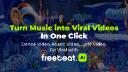 Discovery splash banner for freebeat.ai Discord server