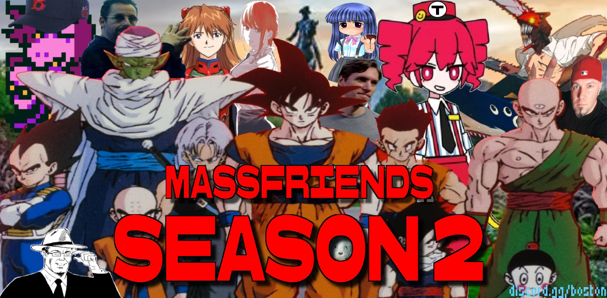 Discovery splash banner for Massfriends! Discord server