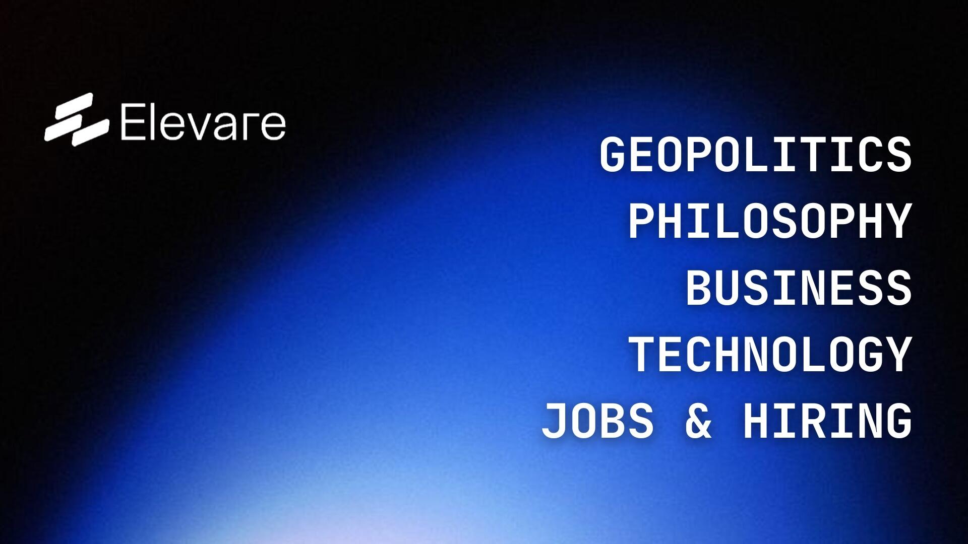 Discovery splash banner for Elevare — Jobs & Hiring • Freelance • Technology • Business • Job Discord server