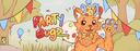 Discovery splash banner for PartyBugz | 16+ 🐛 Discord server